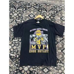 La Lakers Kobe Bryant 2008 Nba Mvp Xl T-Shirt Basketball